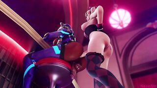 Sombra fucked by D.va futa x futa taker pov version