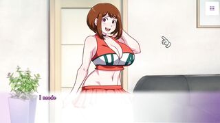 WaifuHub - Ochako Uraraka Sex Interview My Hero Academia