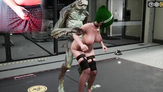 3D Hentai Girl Gets Anal Creampie