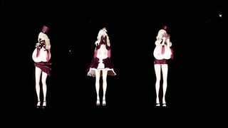 【Girls' Dancer】Higai Mousou Keitai Joshi (Wara) - Misaki/Pandora/Kaori