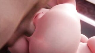 DELICIOUS WHITE BUTTOCKS TASTY HOT ASS SWEET INTENSE PLEASURE【BY】AlmondSFM