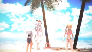 【MMD】KanColle - BREEZE【R-18】