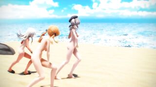 【MMD】KanColle - BREEZE【R-18】
