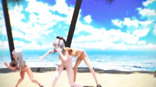 【MMD】KanColle - BREEZE【R-18】