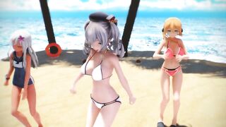 【MMD】KanColle - BREEZE【R-18】