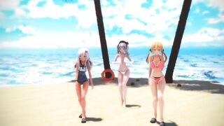 【MMD】KanColle - BREEZE【R-18】