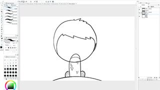 Making Of - POV Shy Green Haired Slut Loves Dick More Than Anything (Speed Paint)