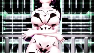 【MMD】Abdominal muscle fetish [Facial expression Kasuko]【R-18】