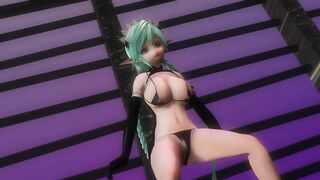 【MMD】Anomalous - Hip swing dance (Middle waist revised edition) [SOUL-sama ver]【R-18】