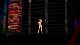【MMD】Pie close-up + Riding type waist pre-dance【R-18】