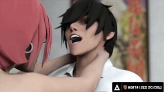 Big Dick Hentai Student Creampies His MILF Principal