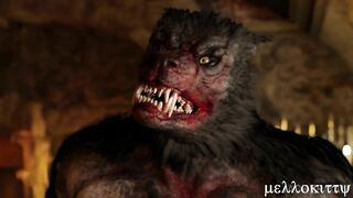 Beautiful Vamp Girl's First Time Monster Cock Experience