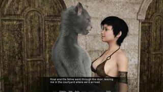 The Keymaster Furry lifted the girl and fucked