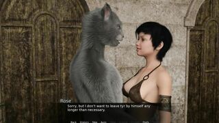 The Keymaster Furry lifted the girl and fucked