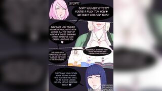Sakura fucks Boruto |Double Anal Futanari Hentai