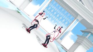 【MMD】PiNK CAT [Kawakaze cilky edit model]【R-18】