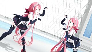 【MMD】PiNK CAT [Kawakaze cilky edit model]【R-18】