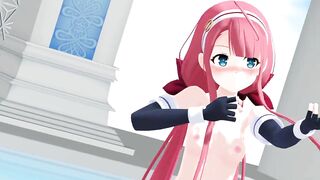 【MMD】PiNK CAT [Kawakaze cilky edit model]【R-18】