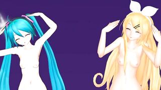 【MMD】Laru Fan Club [HC type Miku-Tda type phosphorus]【R-18】