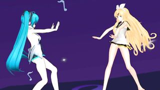 【MMD】Laru Fan Club [HC type Miku-Tda type phosphorus]【R-18】