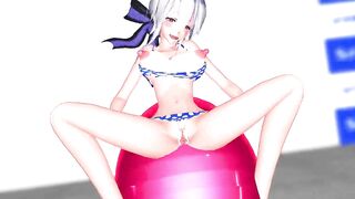 【SEX TOY-MMD】Haku - EventRoom【R-18】