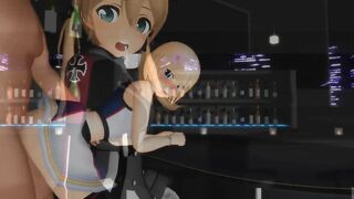 【MMD】ECHO - You are gonna be taken home girls [Loops]【R-18】