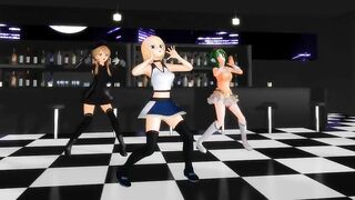 【MMD】ECHO - You are gonna be taken home girls [Loops]【R-18】