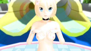 【MMD】Izumi - Bikini Dance【R-18】