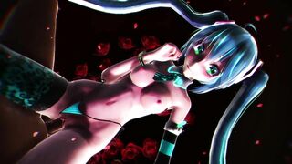 【SEX-MMD】Miku - Practice announcement【No sound】【R-18】