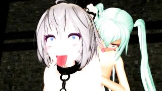 【SEX-MMD】(BDSM Futanari sex) Time to Play【R-18】