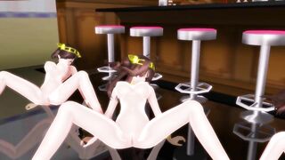 【MMD】Kongo 3 sisters - VALENTI【1080p 60fps】【R-18】