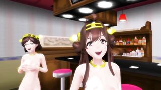 【MMD】Kongo 3 sisters - VALENTI【1080p 60fps】【R-18】