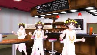 【MMD】Kongo 3 sisters - VALENTI【1080p 60fps】【R-18】