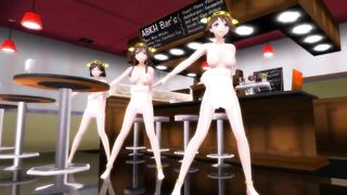 【MMD】Kongo 3 sisters - VALENTI【1080p 60fps】【R-18】