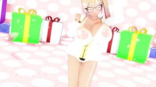 【MMD】Mai-senpai-style older sister - Shreding Geiger【R-18】