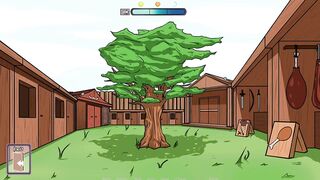futa furry game - Village of centaurs [Alek ErectSociety] all scenes with Talia