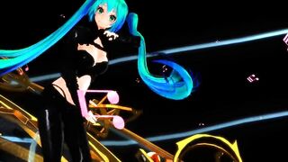 【MMD】Miku-san & Tet-san - Girls with a brain burst!【R-18】
