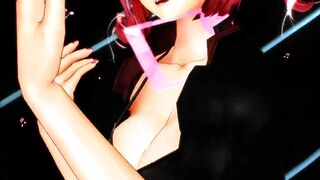 【MMD】Miku-san & Tet-san - Girls with a brain burst!【R-18】