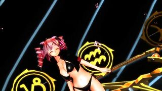 【MMD】Miku-san & Tet-san - Girls with a brain burst!【R-18】