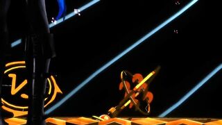 【MMD】Miku-san & Tet-san - Girls with a brain burst!【R-18】