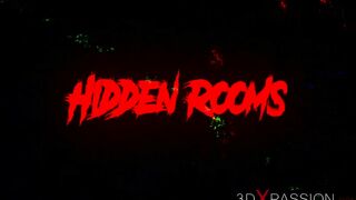Hardcore dickgirl bangs hard a sexy Harley Quinn in the basement