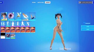 so i removed All Crystal's Clothes on my Fortnite Lobby