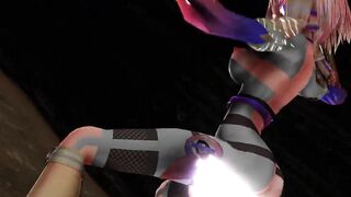 【MMD】LeanOn!【R-18】