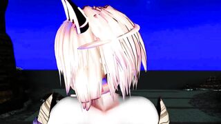 【MMD】LeanOn!【R-18】