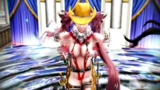 【MMD】Kagura - One Chanbara Z (MAGNET)【R-18】