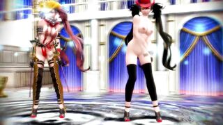 【MMD】Kagura - One Chanbara Z (MAGNET)【R-18】