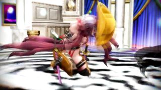 【MMD】Kagura - One Chanbara Z (MAGNET)【R-18】