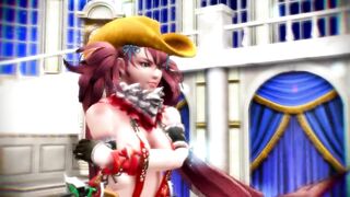 【MMD】Kagura - One Chanbara Z (MAGNET)【R-18】