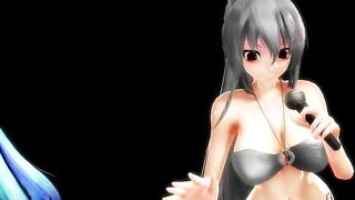 【MMD】Two tropical fish【R-18】
