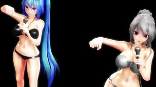【MMD】Two tropical fish【R-18】